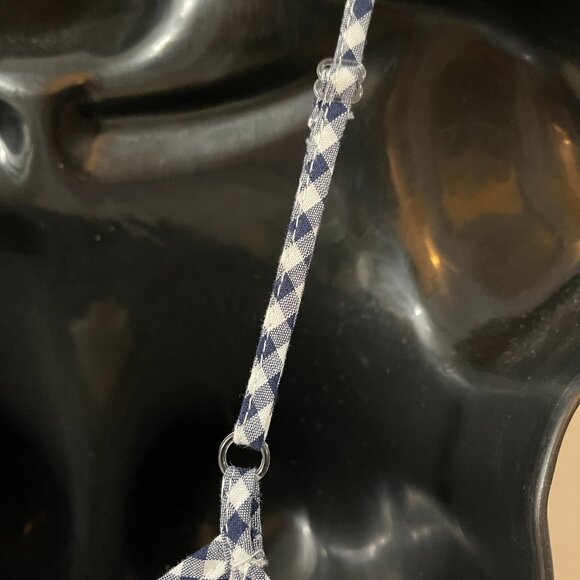 Caution to the Wind Navy & White Gingham Cami - Picture 7 of 15